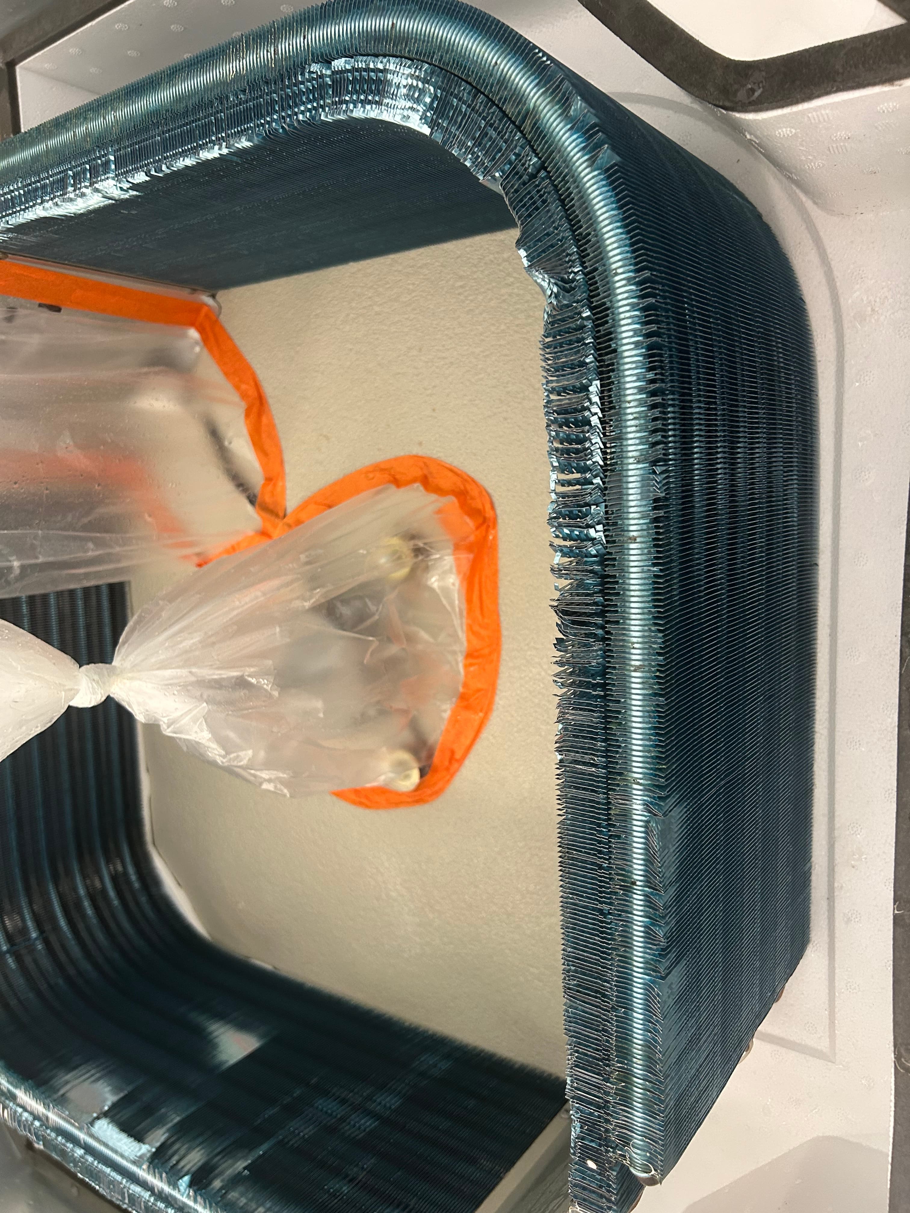 천장형 에어컨 청소