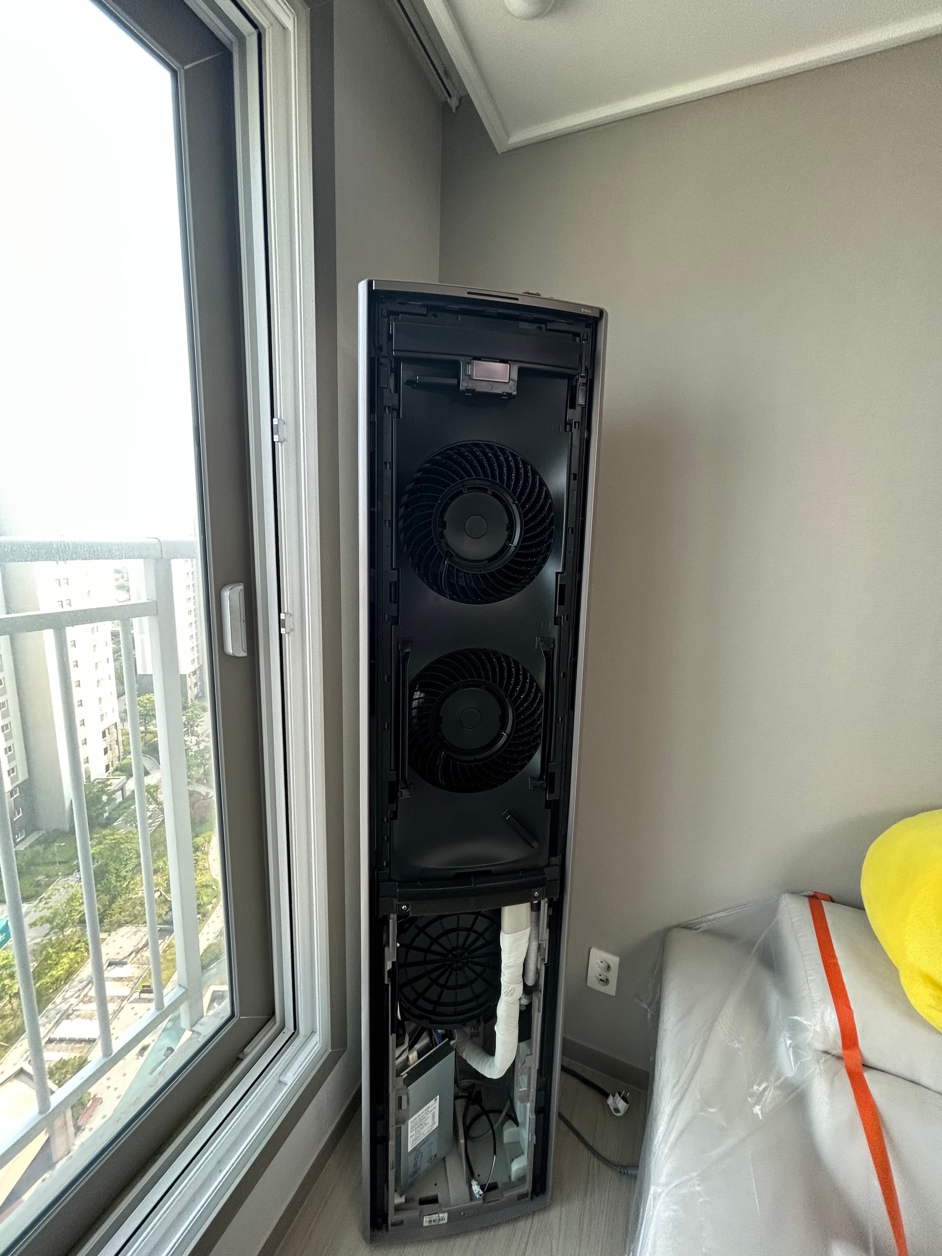 벽걸이 에어컨 청소