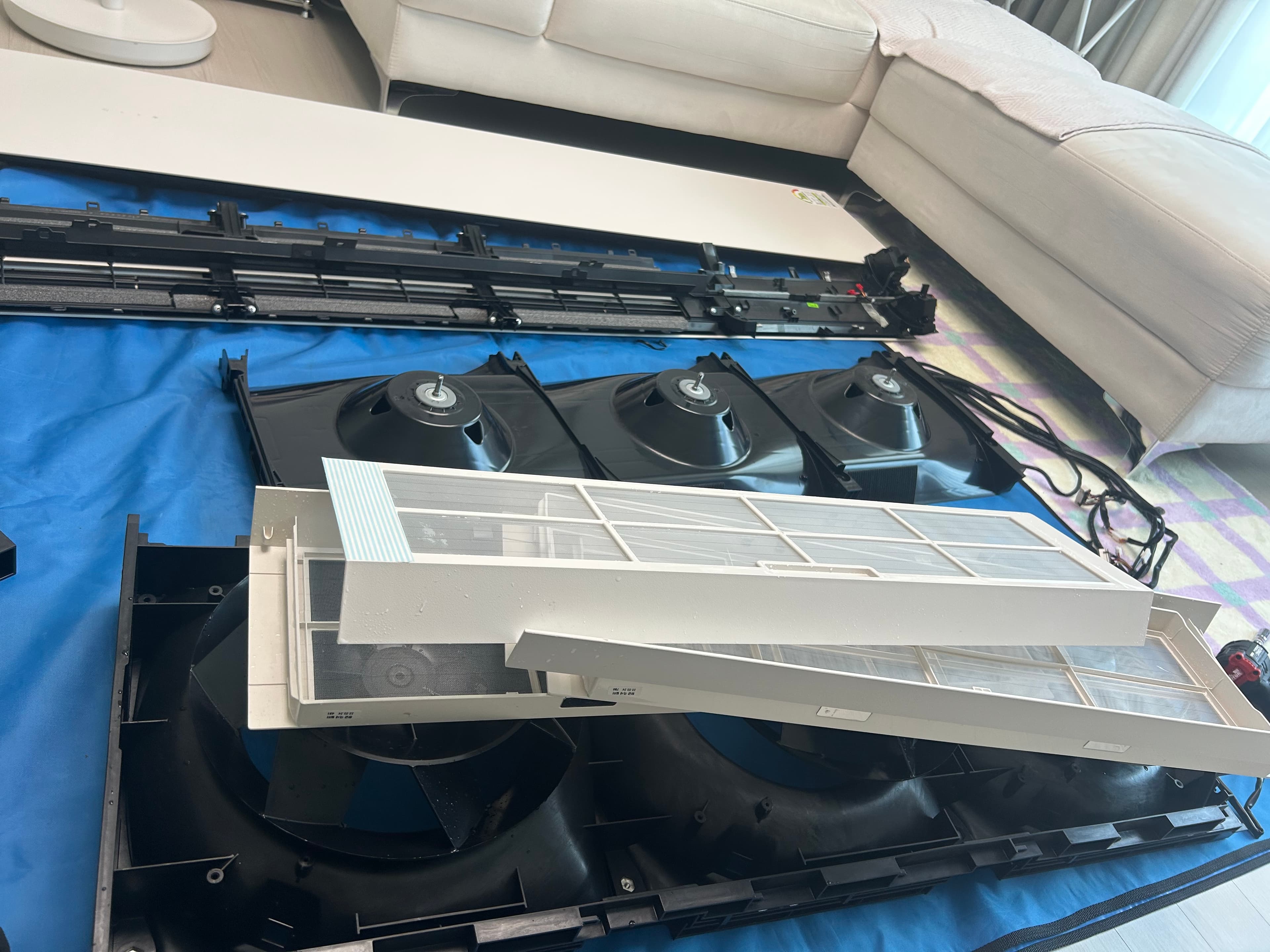 무풍 에어컨 청소