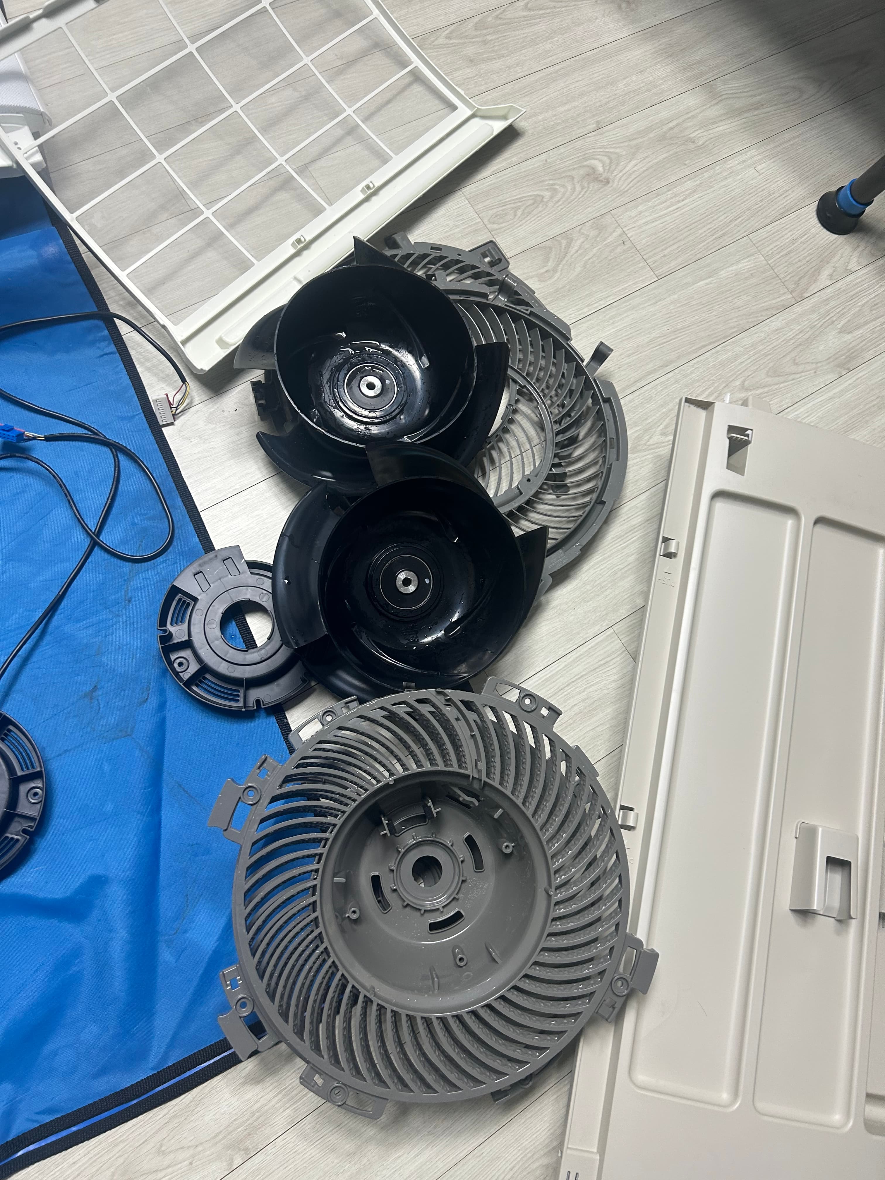 둥이클린 에어컨 청소 작업