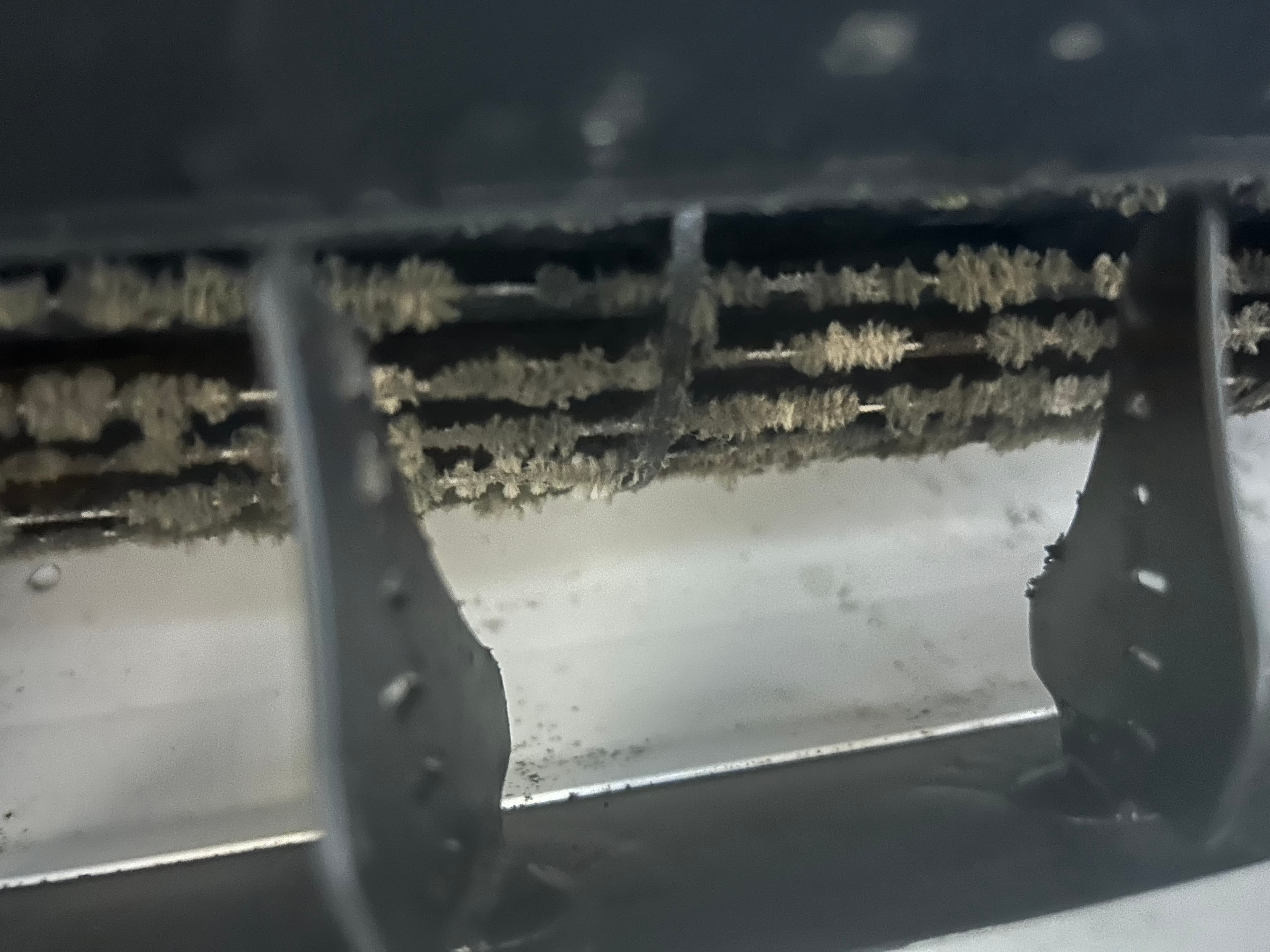 방수비닐 보양 후 고압세척